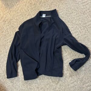 Navy Blue Fleece Jacket